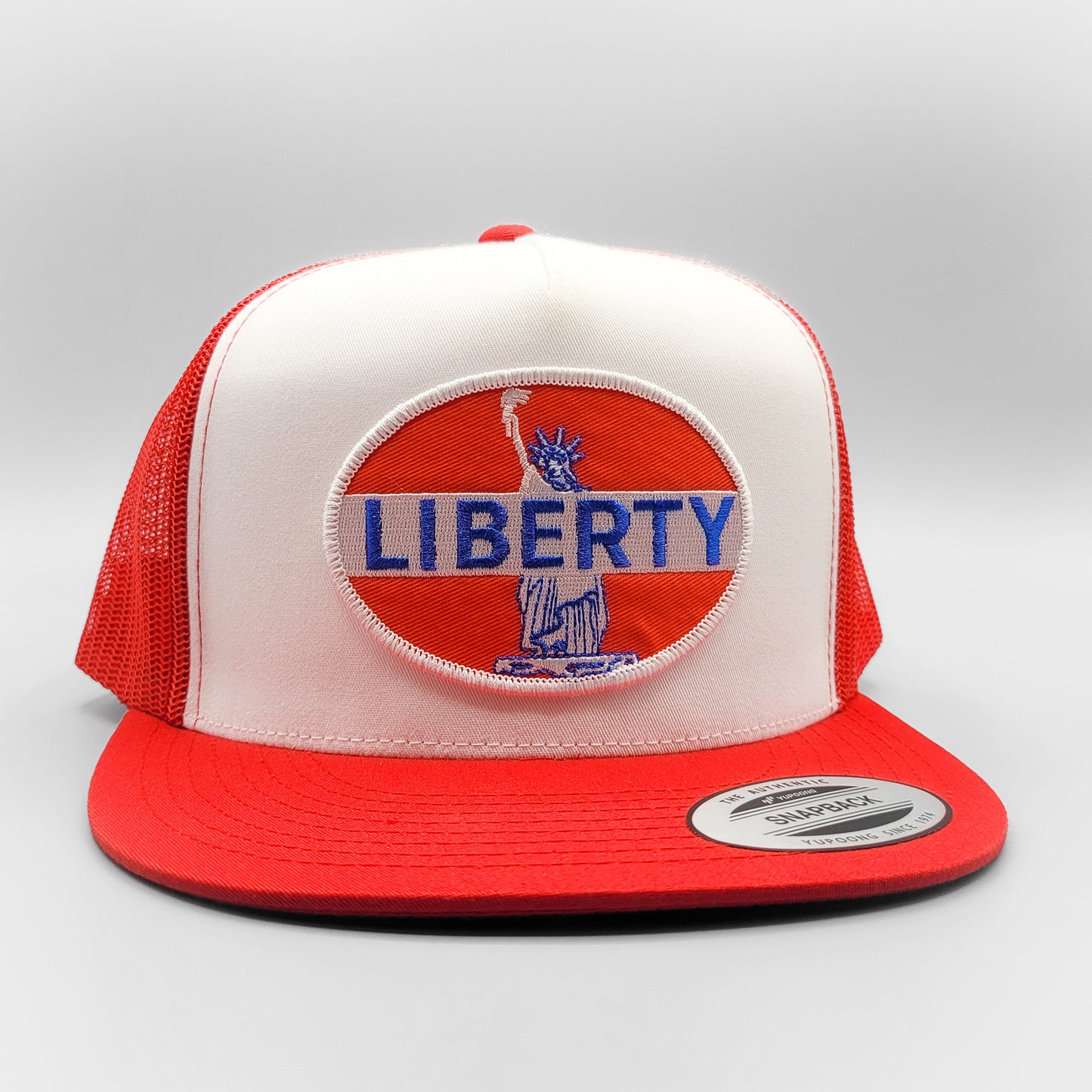 Statue of Liberty Patriotic Trucker Hat