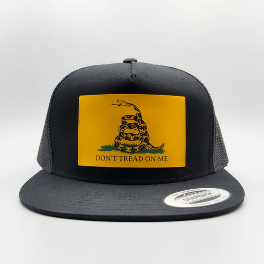 Gadsden Flag Don't Tread on Me Patriotic Trucker Hat