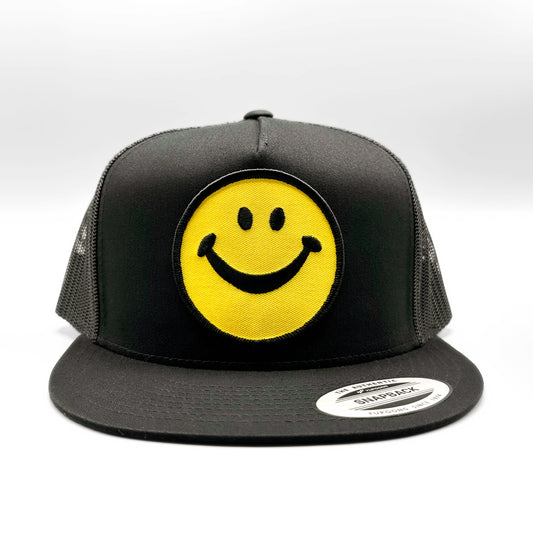 Don't Worry, Be Happy Smiley Face Trucker