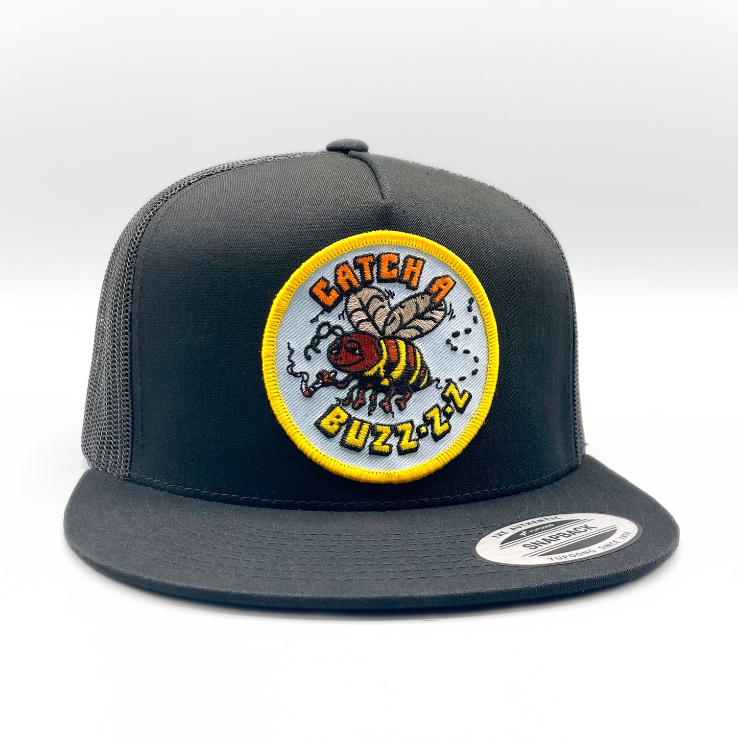 Catch a Buzz Funny Retro Trucker Hat