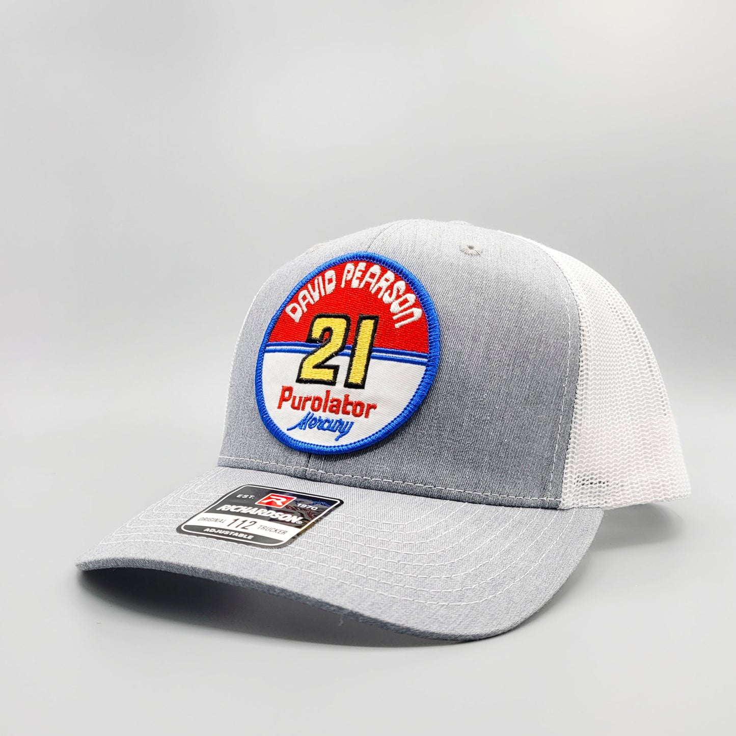 David Pearson Purolator Mercury Racing Nascar Trucker Hat