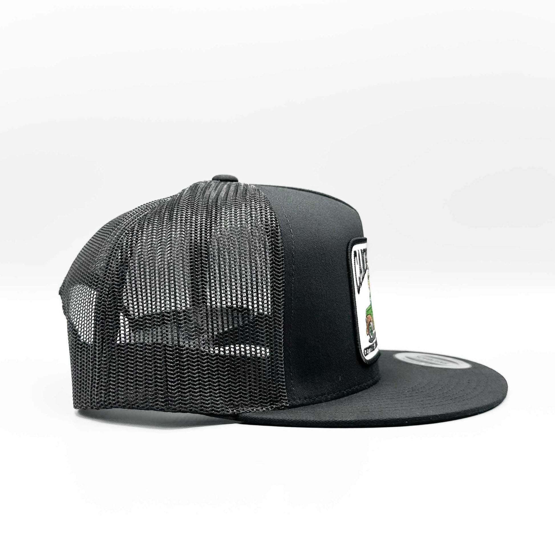 Mission Towing Auto Wrecking Cap Hat Snapback Baseball Black