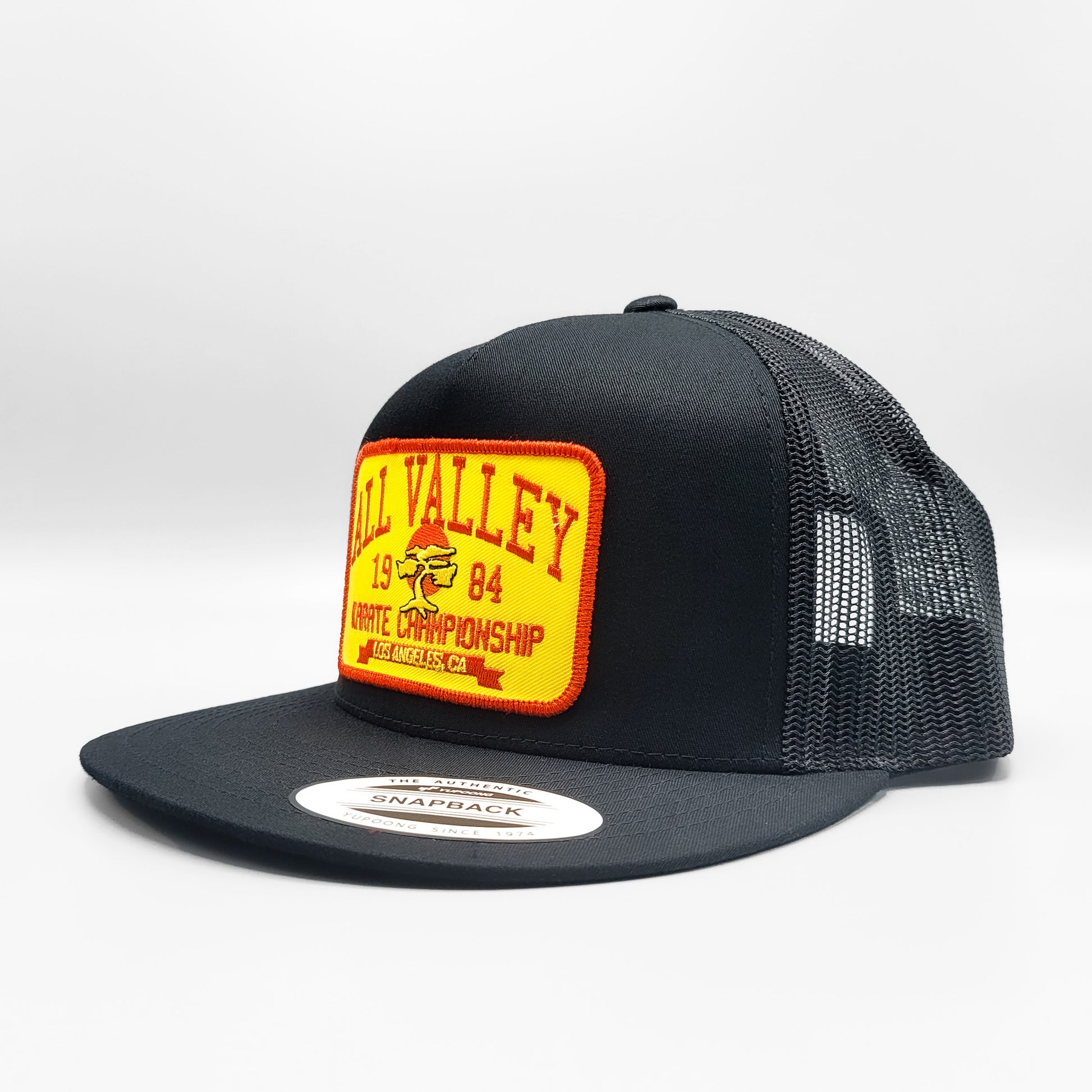 Cobra Kai Officially Licensed Flexfit Cap - Snapback Hat With Embroidery