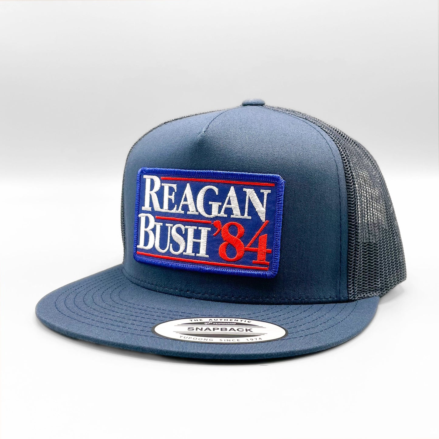 Reagan Bush '84 Republican Presidential Campaign Trucker