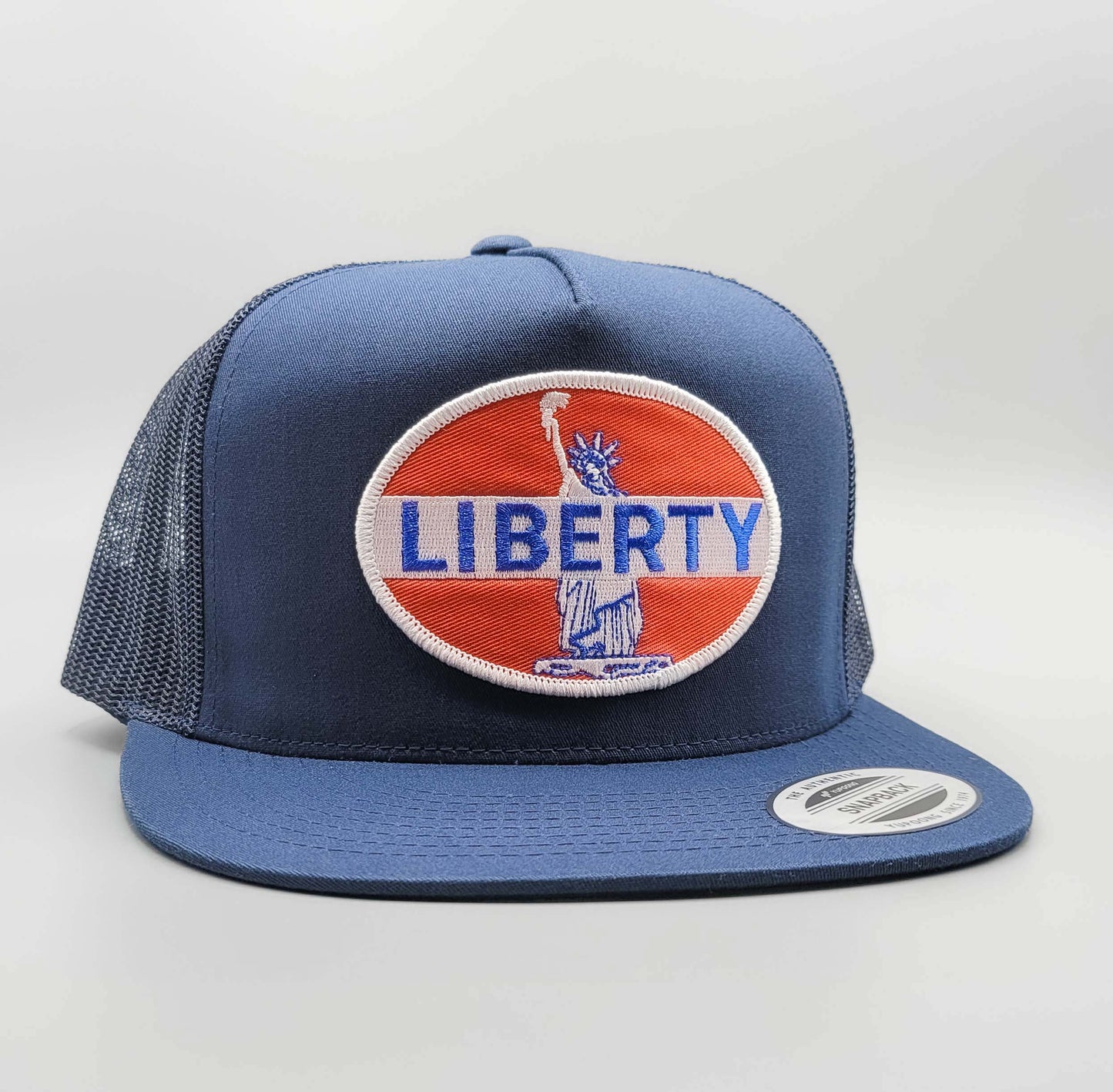 Statue of Liberty Patriotic Trucker Hat
