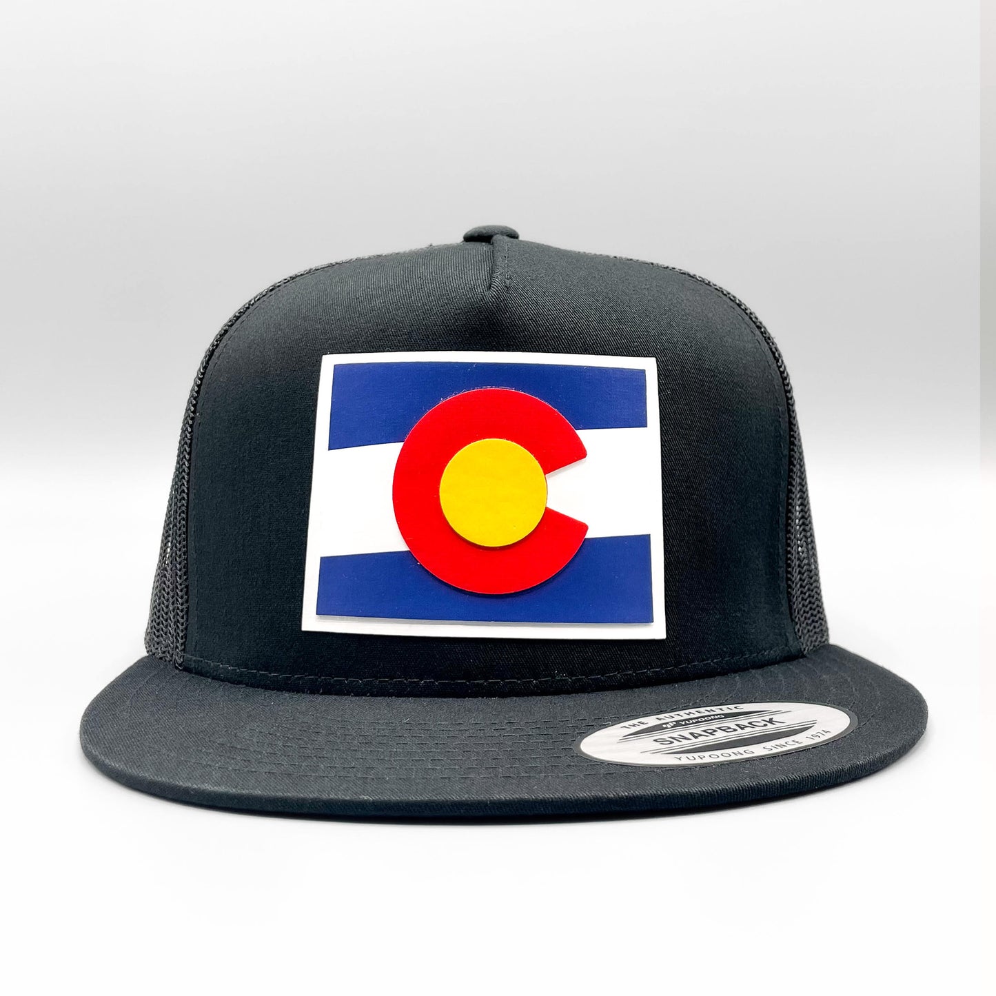 Colorado State Flag Retro Trucker