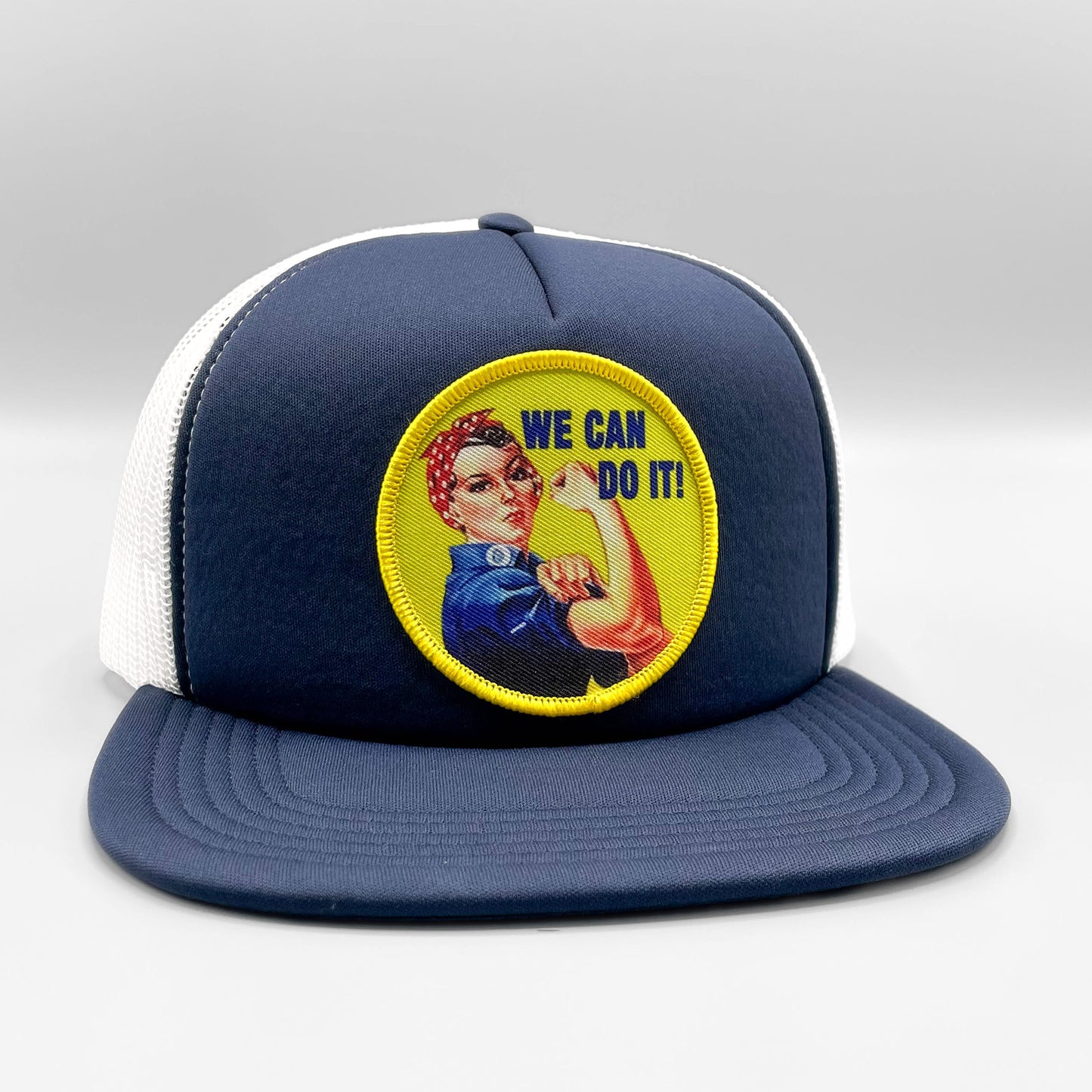 We Can Do It, "Rosie the Riveter" Retro WWII Patriotic Trucker