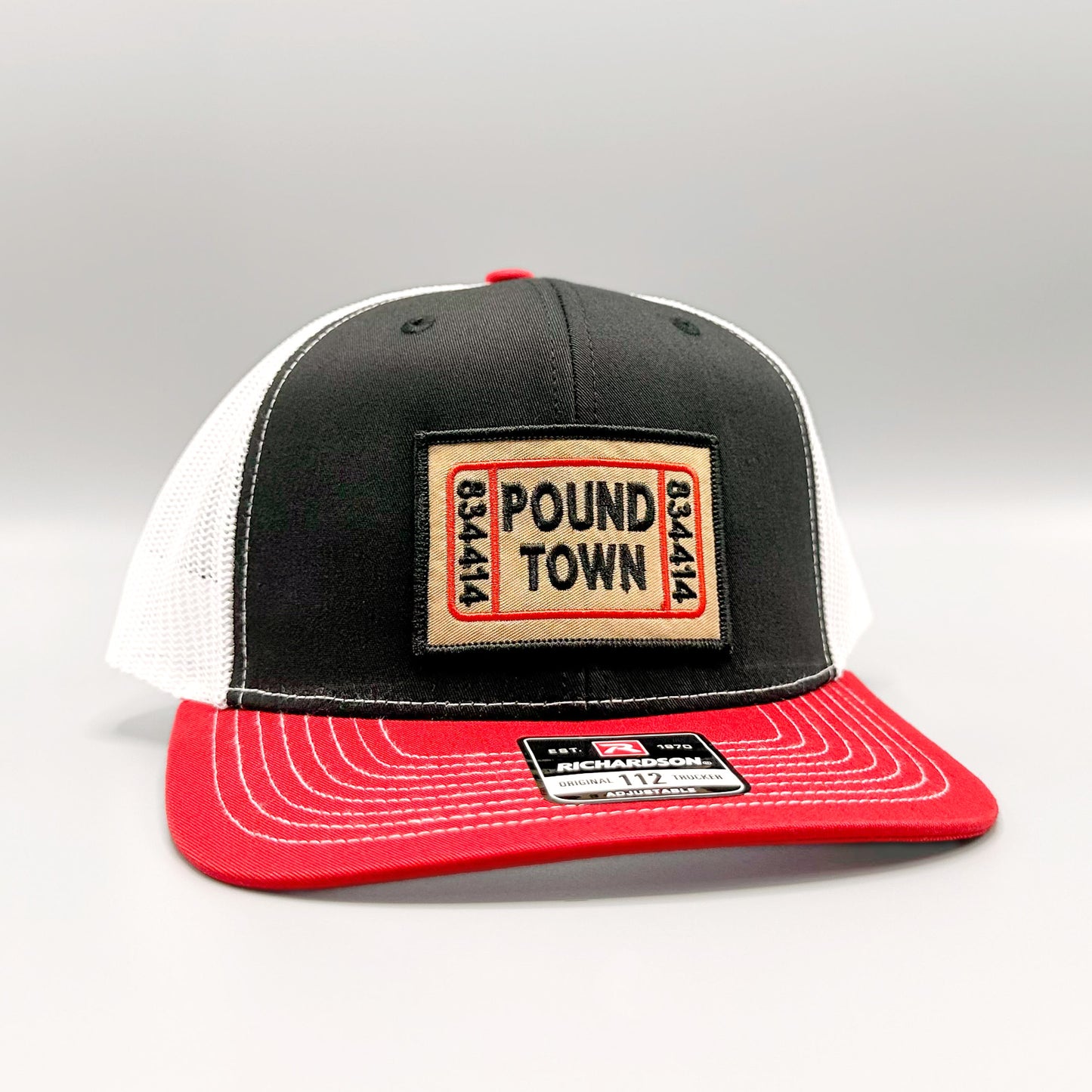 Pound Town Funny Retro Trucker Hat