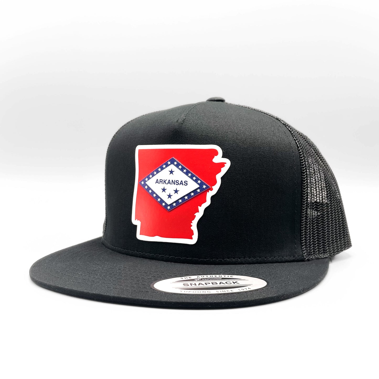 Arkansas State Flag Retro Trucker