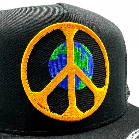 Peace on Earth Retro Trucker