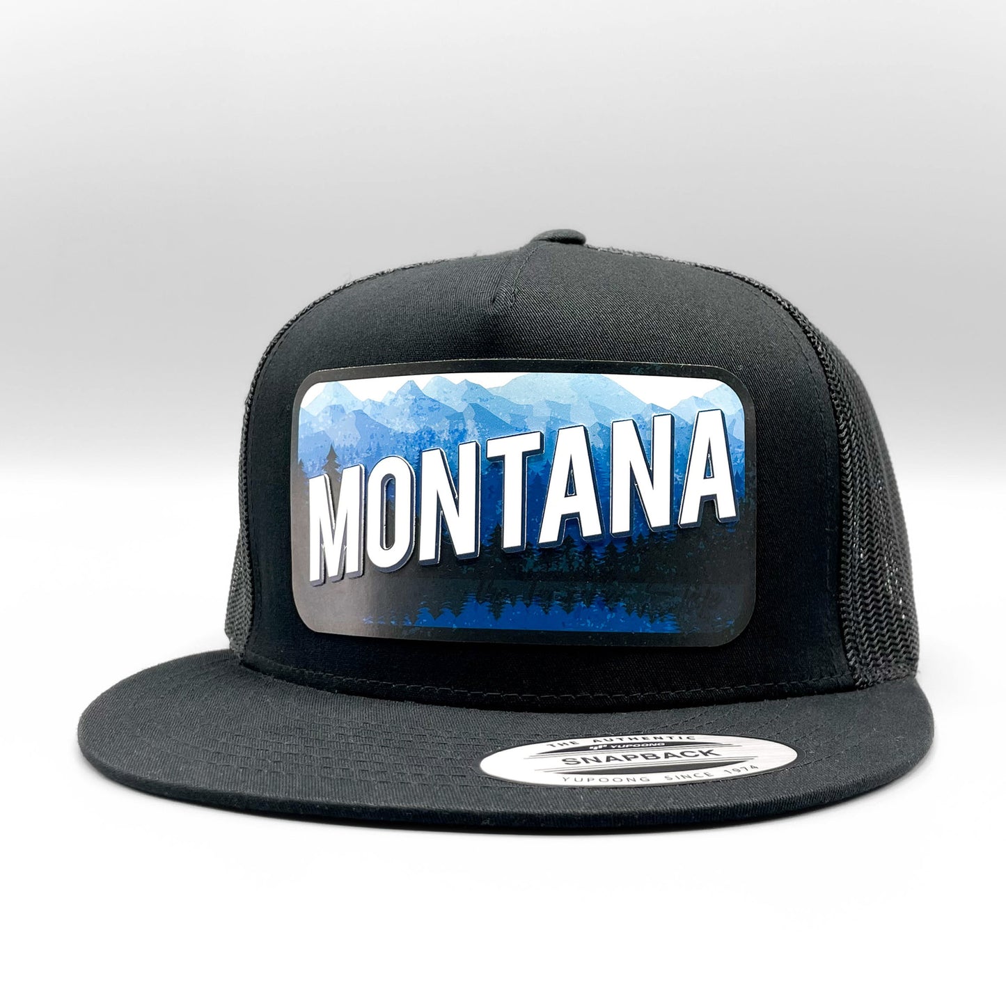 Sublimated Low Profile Trucker Hat - Concept Design Studios, Bozeman Montana