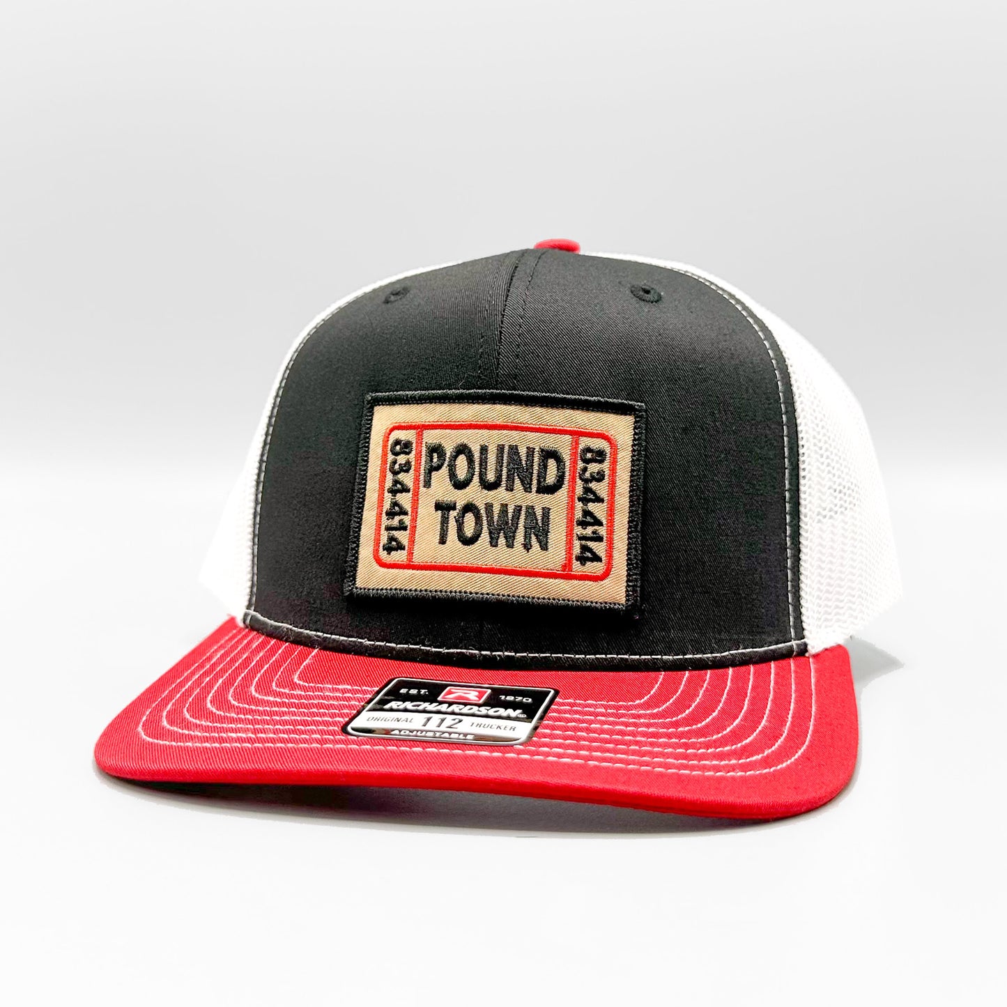 Pound Town Funny Retro Trucker Hat