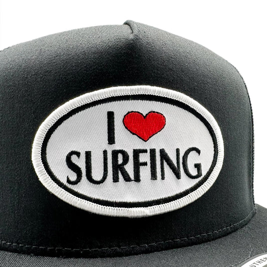 I Love Surfing Trucker Hat