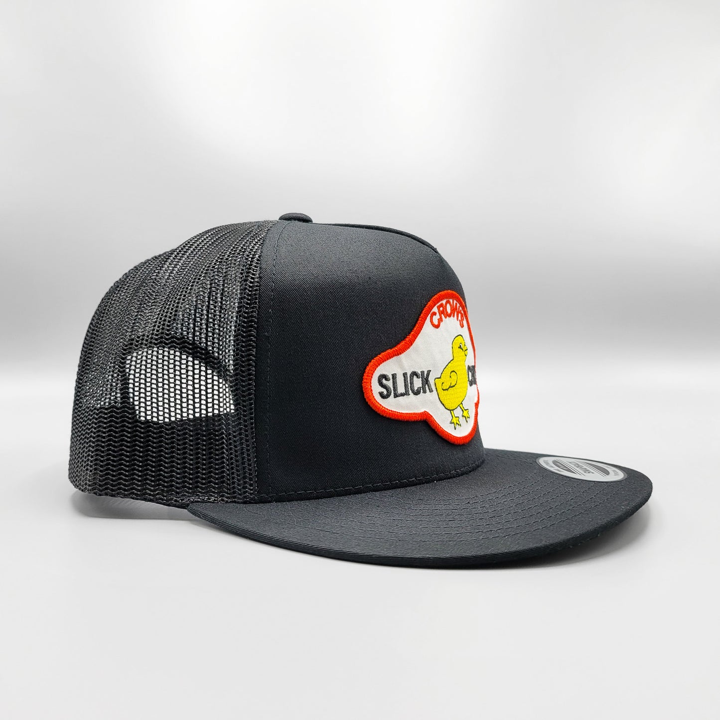 Crow's Slick Chick Farmer Trucker Hat