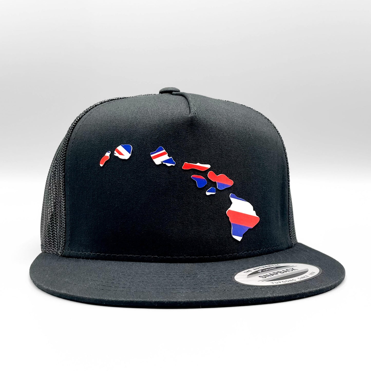 Hawaii State Flag Retro Trucker