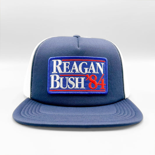 Ronald Reagan George Bush '84 Presidential Election Republican Foam Trucker