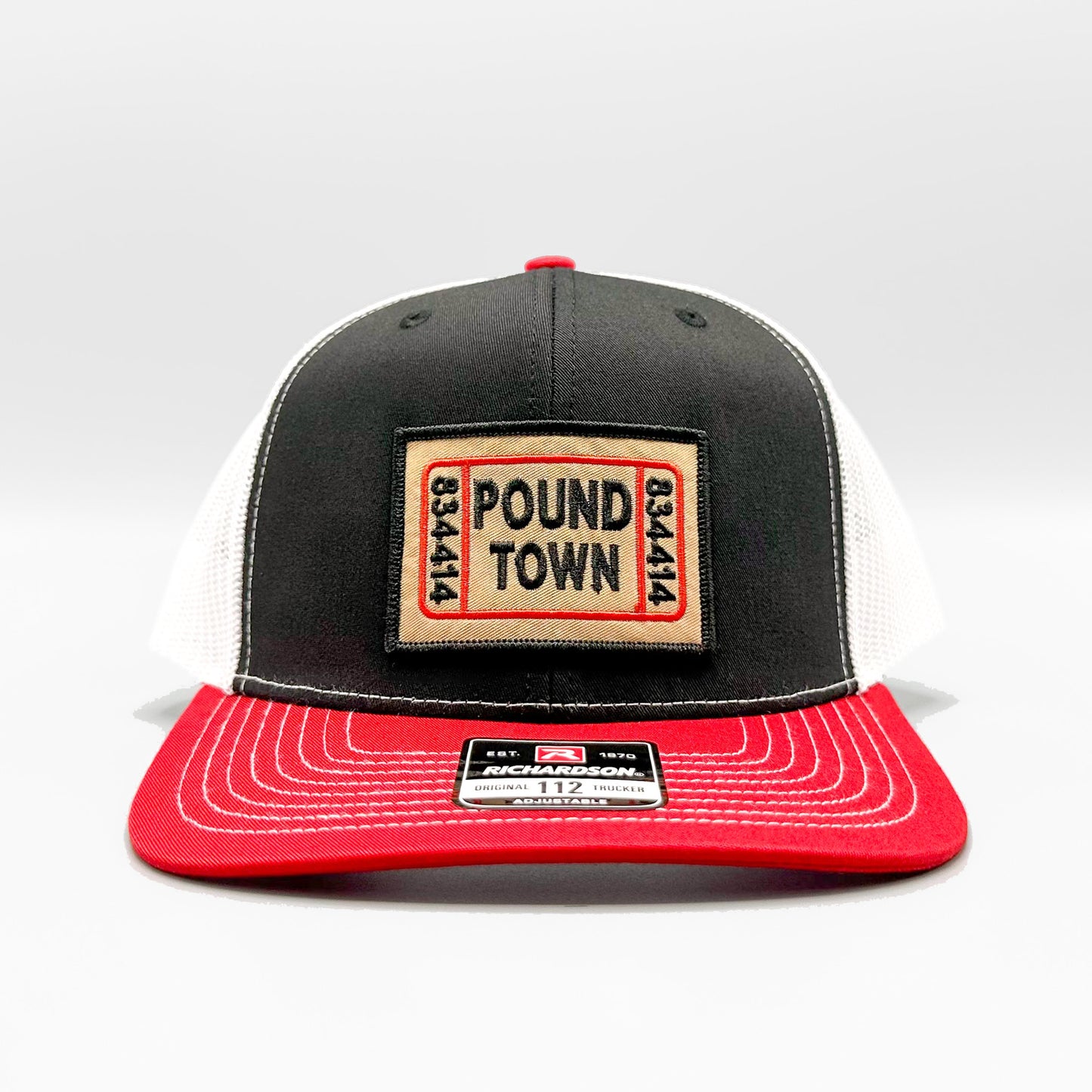 Pound Town Funny Retro Trucker Hat