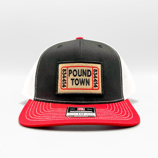 Pound Town Funny Retro Trucker Hat