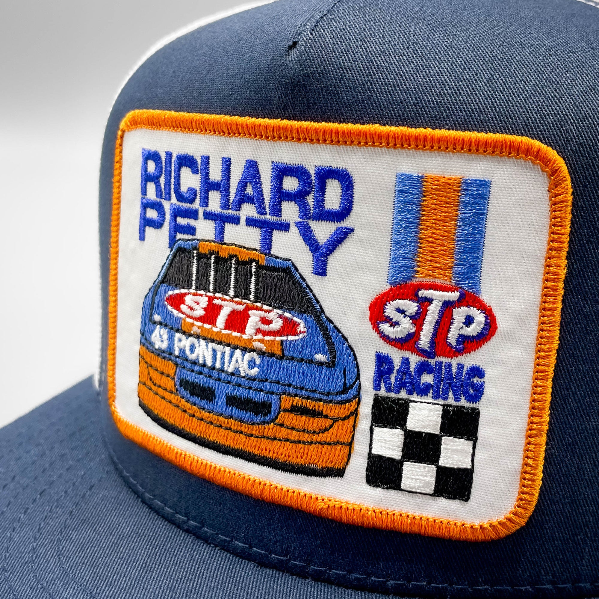 Vintage STP UNISEX Richard Petty offers Hat Cap Multicolor Logo 6 Panel One Size New