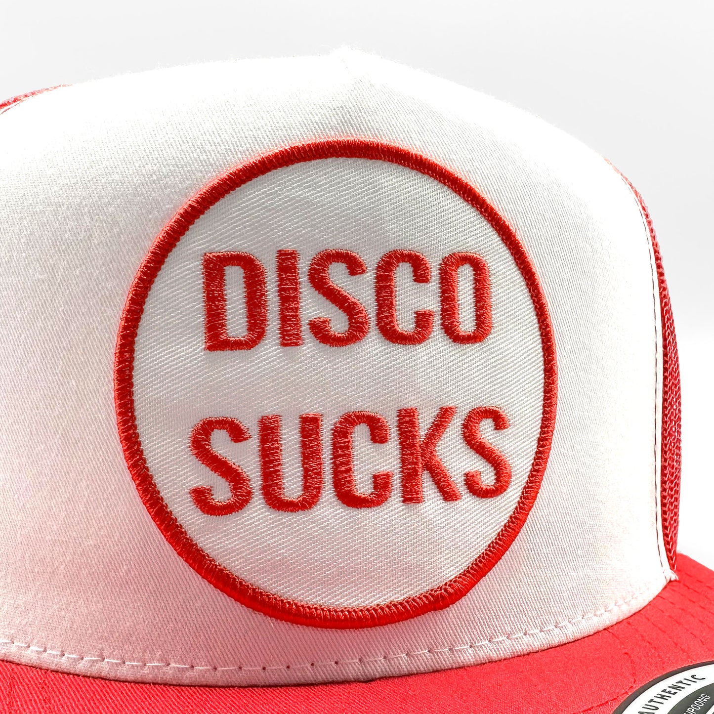 Disco Sucks Funny 70's Trucker Hat