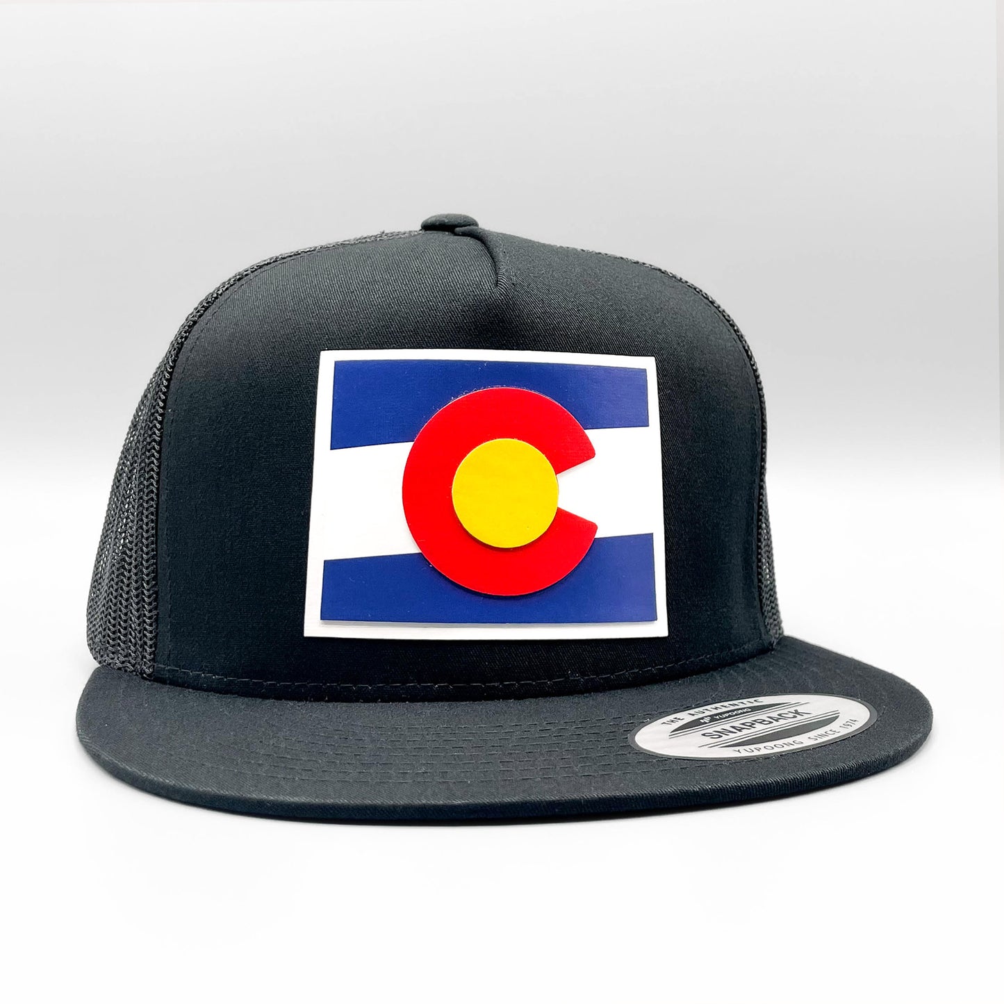 Colorado State Flag Retro Trucker