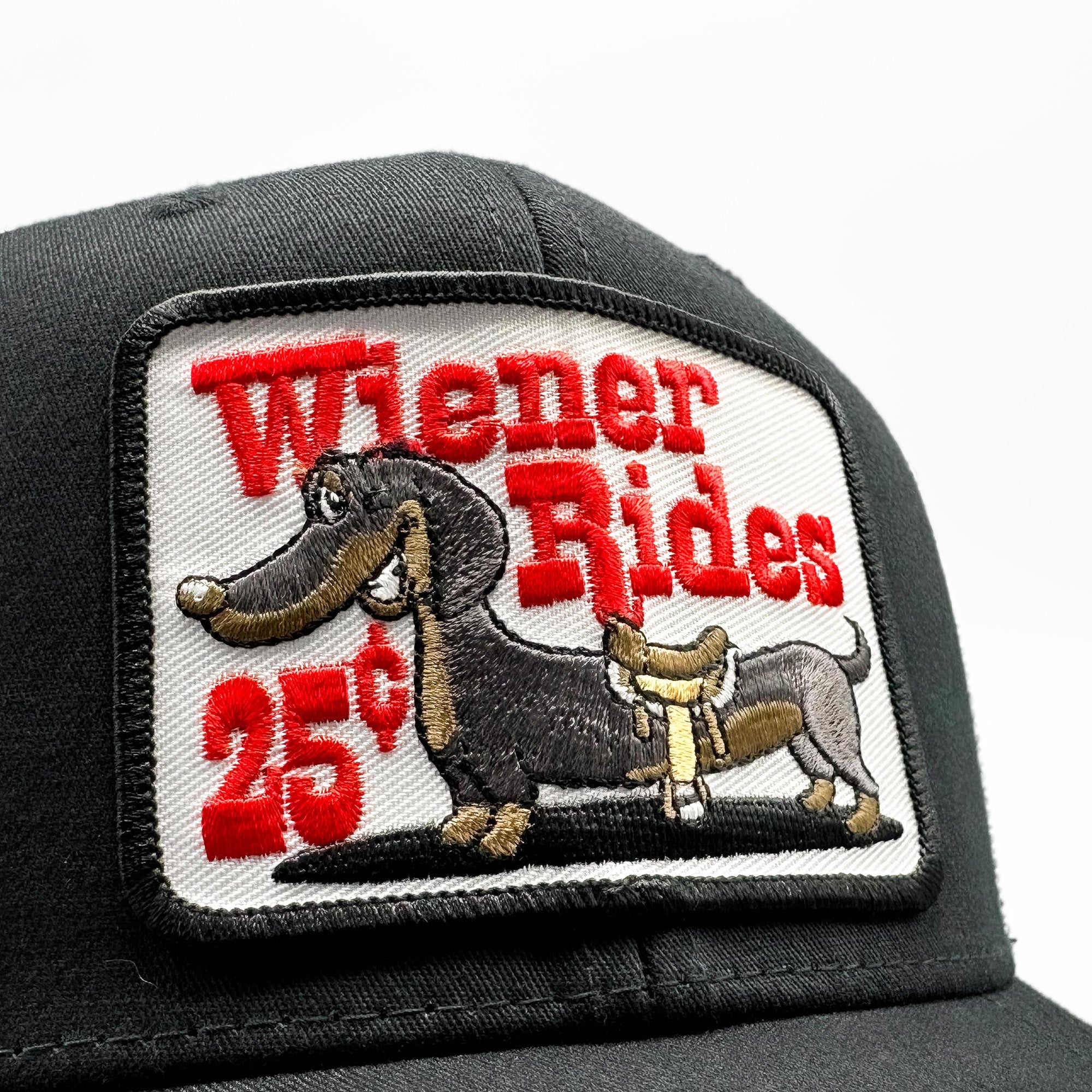 Wiener Rides Classic Trucker Hats | Vintage Truckers Hat Company