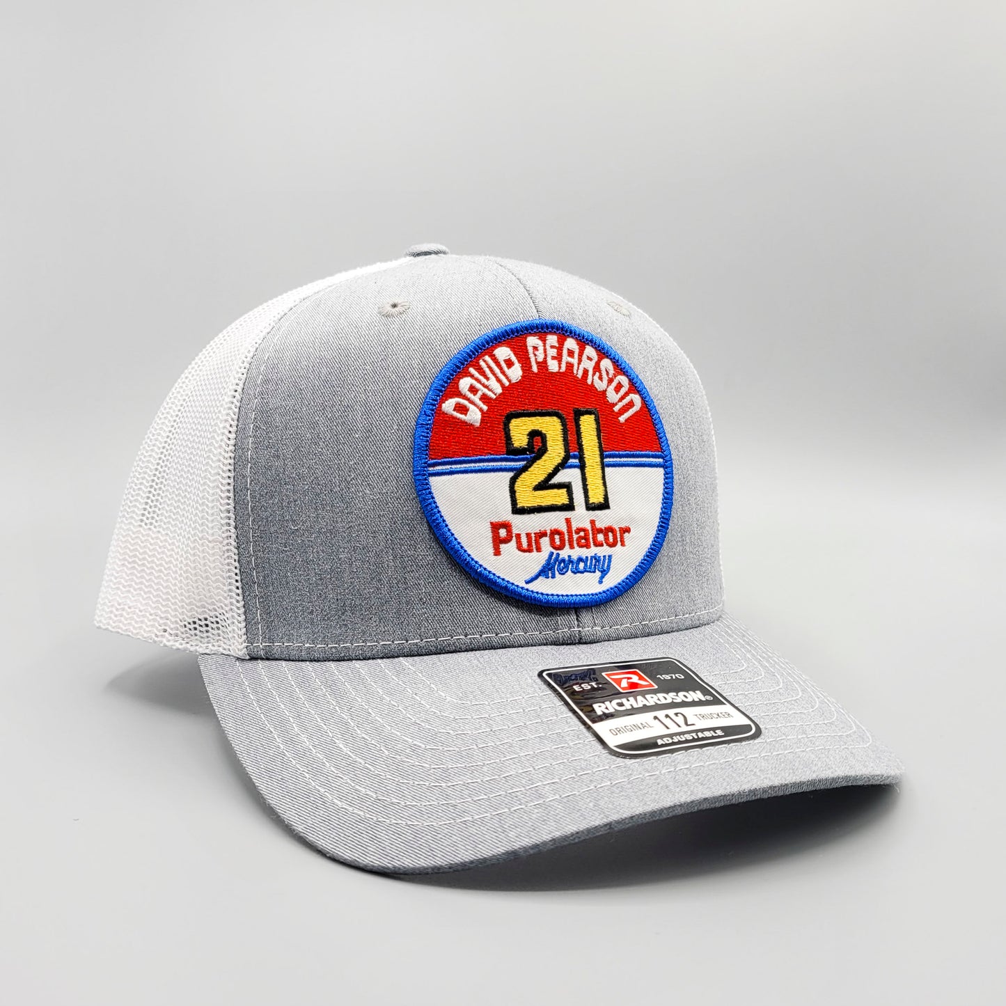 David Pearson Purolator Mercury Racing Nascar Trucker Hat