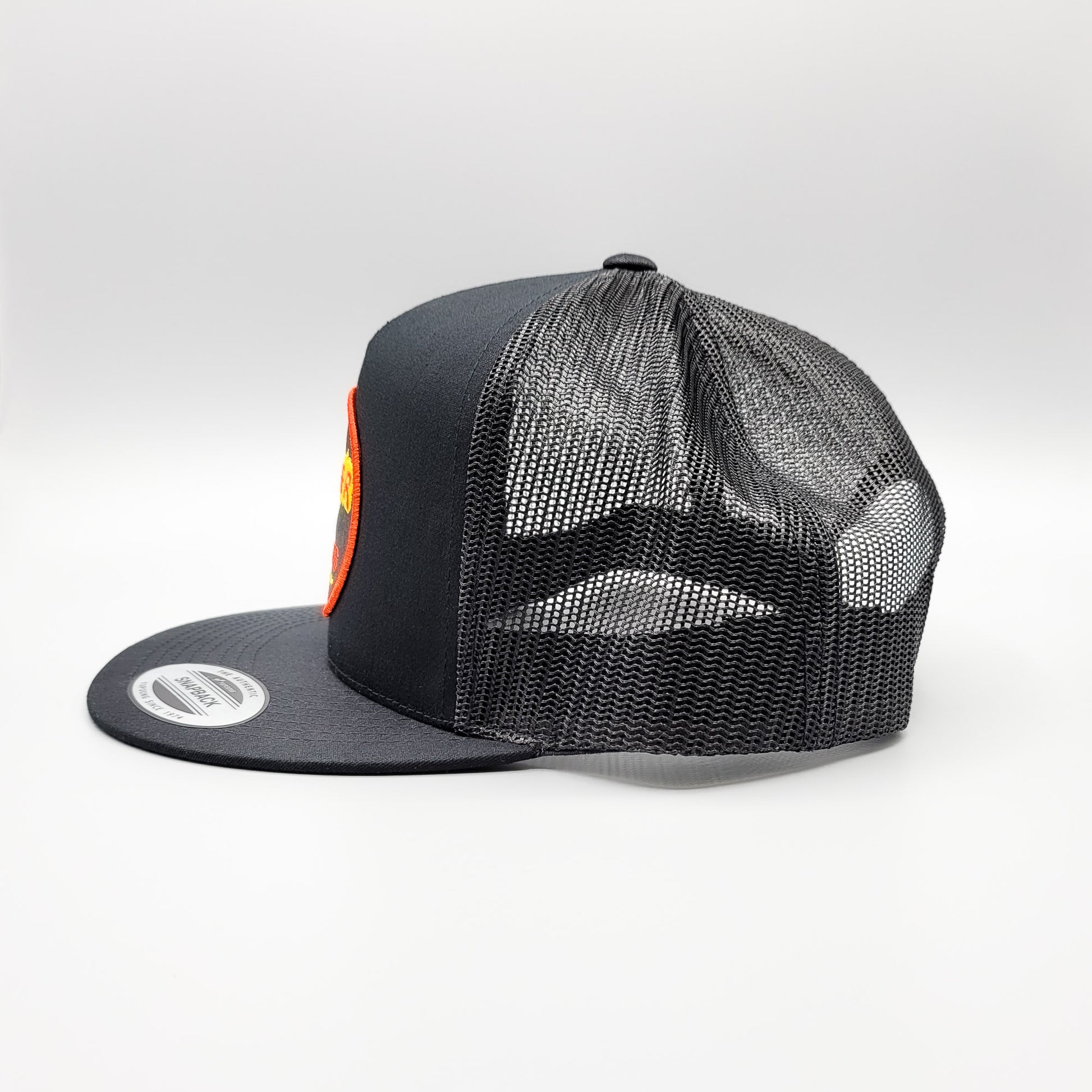 Bomber Lures Fishing Trucker Hat Retro Bass Fishing Patch Yupoong