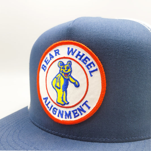 Bear Wheel Alignment Trucker Hat