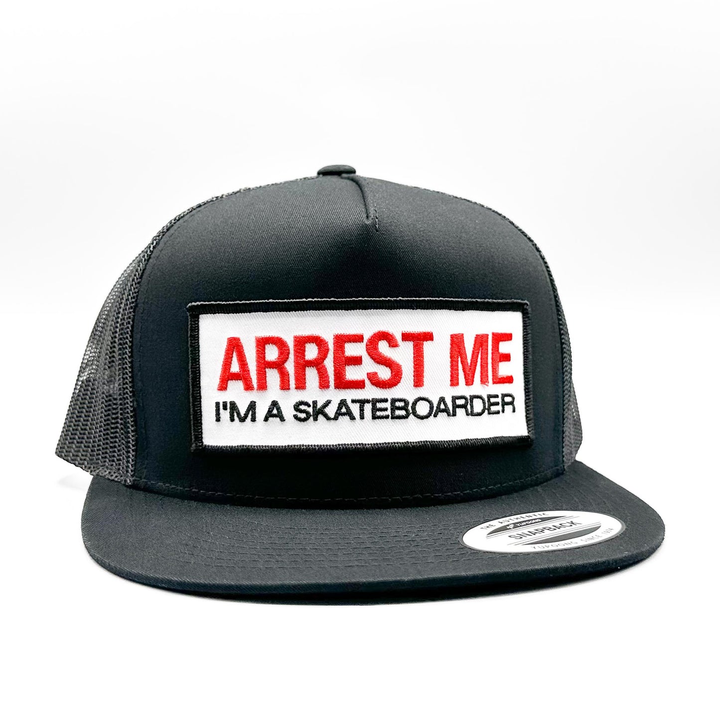 Arrest Me for Skateboarding Trucker Hat