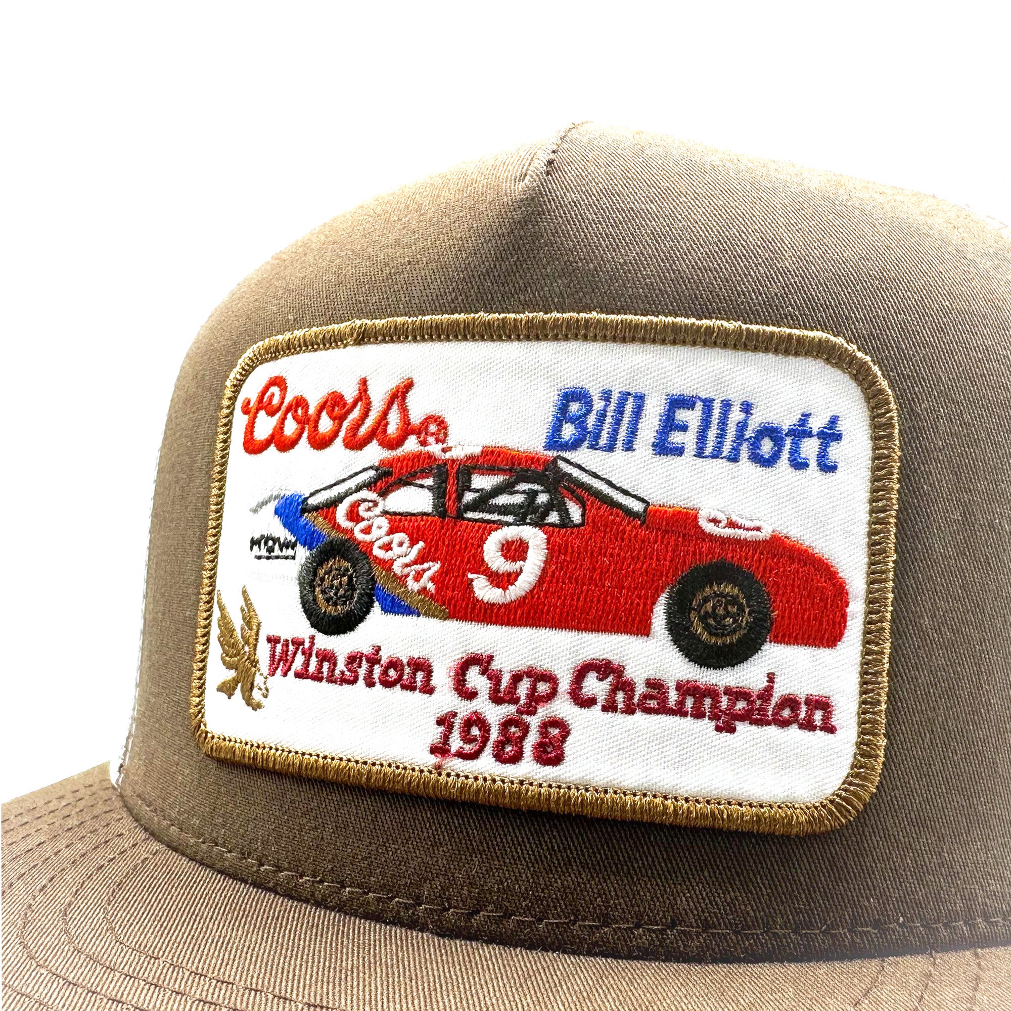 Vintage Bill Elliot #9 Coors Light Racing store NASCAR Snapback Trucker Hat Made USA