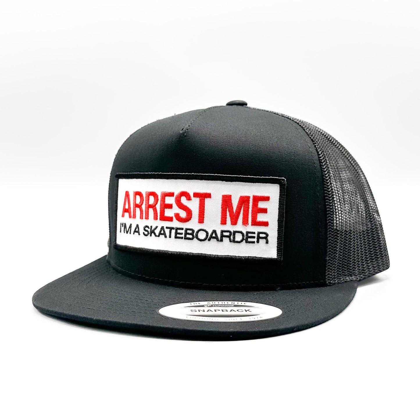 Arrest Me for Skateboarding Trucker Hat