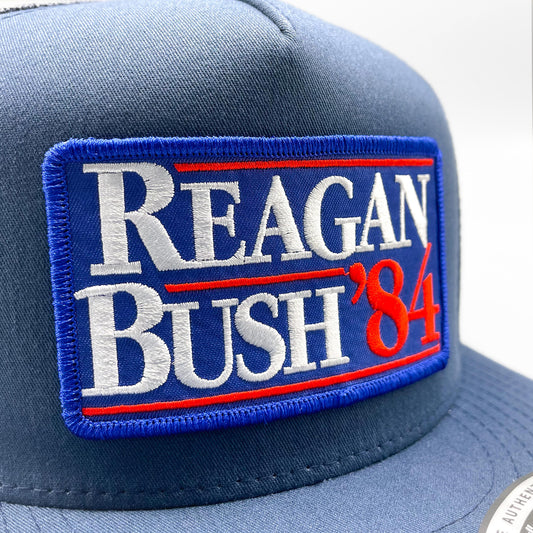 Reagan Bush '84 Republican Presidential Campaign Trucker
