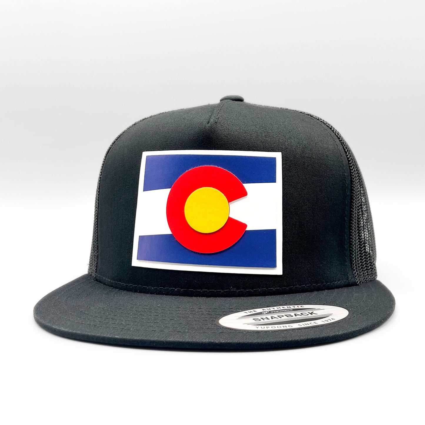 Colorado State Flag Retro Trucker