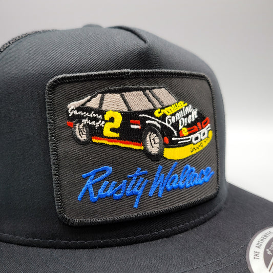 Rusty Wallace MGD Racing Nascar Trucker Hat